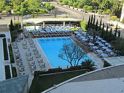 Pool at the Athens Hilton