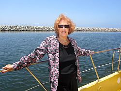 Phyllis on Glass Bottom Boat