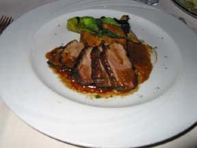 Duck from the Torreyana Grill