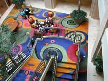 Carpeting in the Renaissance Arts Hotel