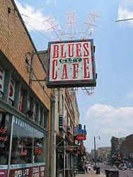 Blues Café on Beale Street